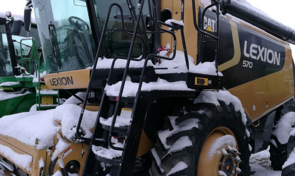 Oldtimer-Mähdrescher typu Caterpillar Lexion 570 W,  v Рівне (Obrázek 1)