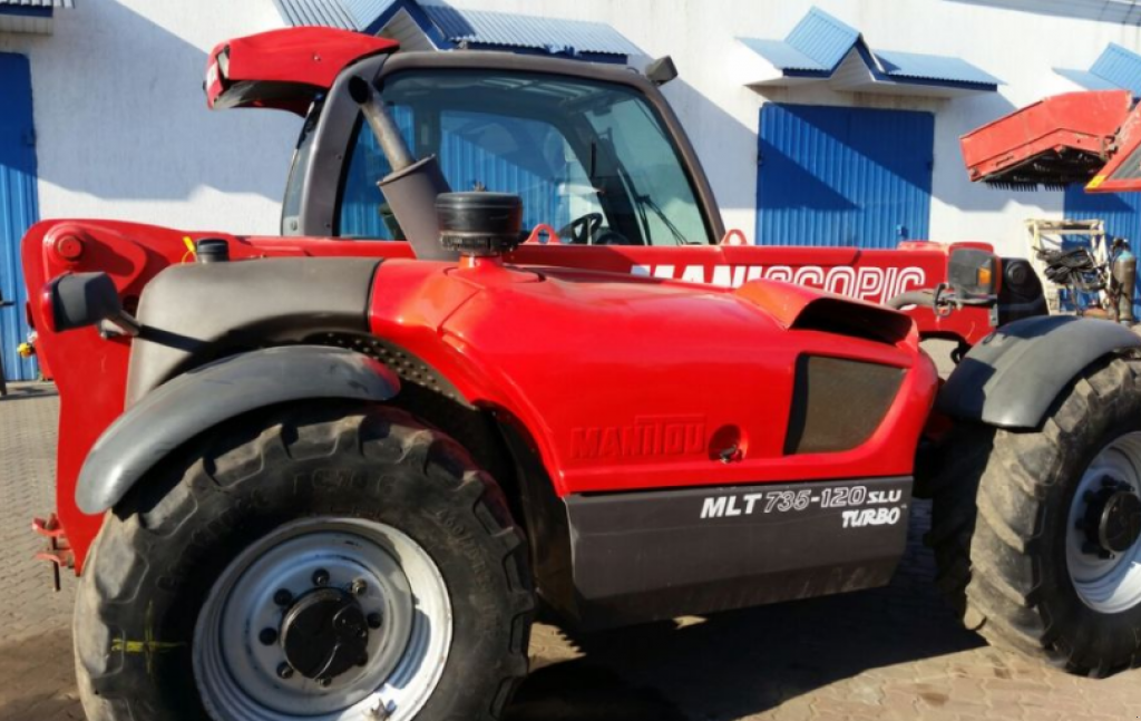 Teleskopstapler of the type Manitou MLT 735-120,  in Ковель (Picture 3)