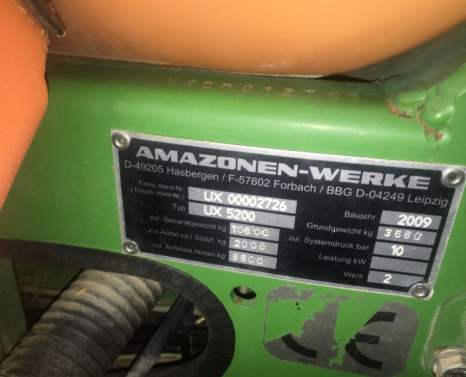 Weinbauspritze van het type Amazone UX 5200,  in Житомир (Foto 8)