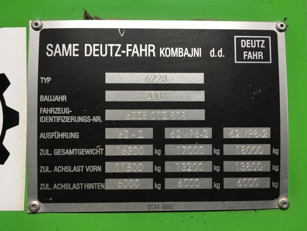 Oldtimer-Mähdrescher typu Same Deutz Fahr 5690 HTS, Neumaschine v Га́йворон  (Obrázok 10)