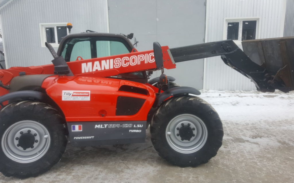 Teleskopstapler a típus Manitou MLT 634-120 LSU, Neumaschine ekkor: Тернопіль (Kép 9)