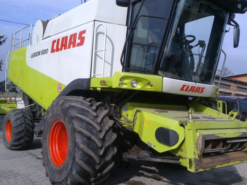 Oldtimer-Mähdrescher del tipo CLAAS Lexion 580, Neumaschine In Чортків (Immagine 1)