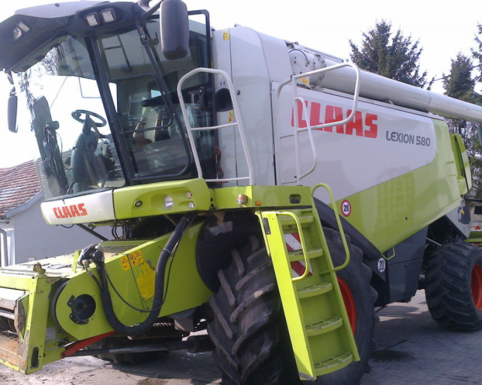 Oldtimer-Mähdrescher del tipo CLAAS Lexion 580, Neumaschine In Чортків (Immagine 3)