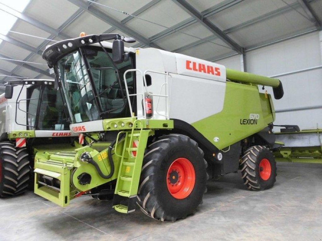 Oldtimer-Mähdrescher a típus CLAAS Lexion 670, Neumaschine ekkor: Кіровоград (Kép 1)