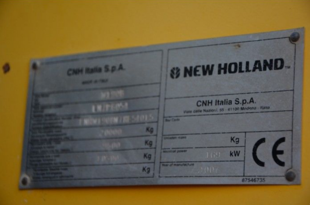 Frontlader tip New Holland W190B, Neumaschine in Київ (Poză 10)