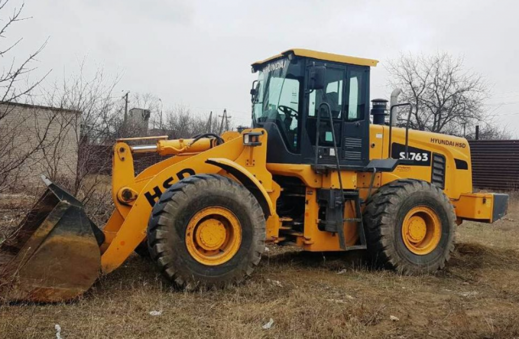 Frontlader of the type Hyundai SL763, Neumaschine in Київ (Picture 1)