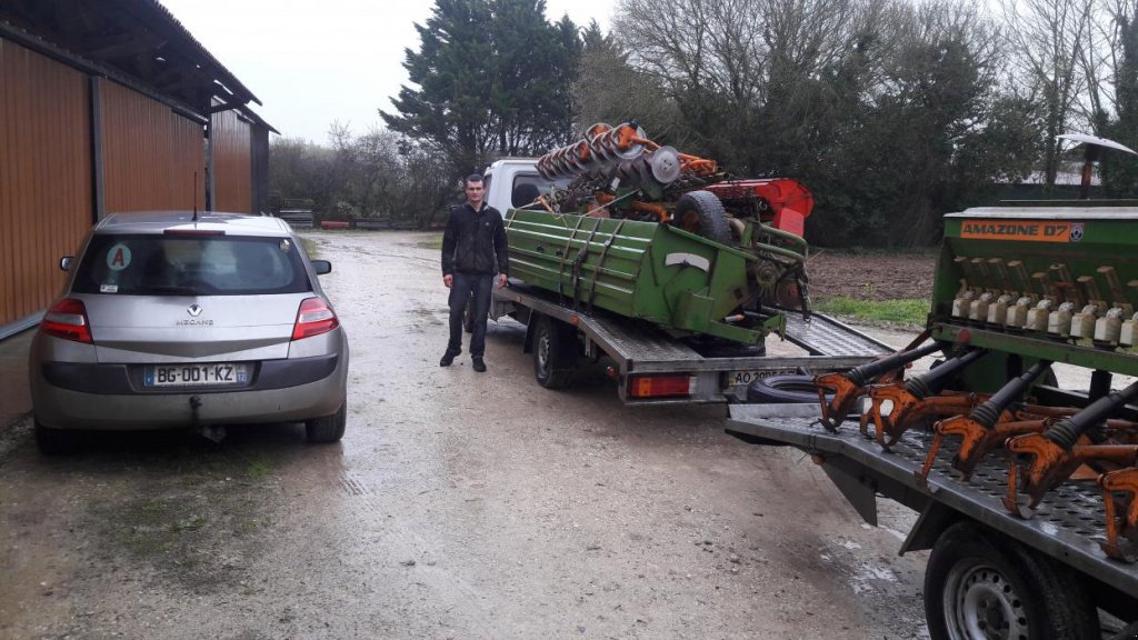 Direktsaatmaschine Türe ait Amazone D9-40,  içinde Млинів (resim 6)