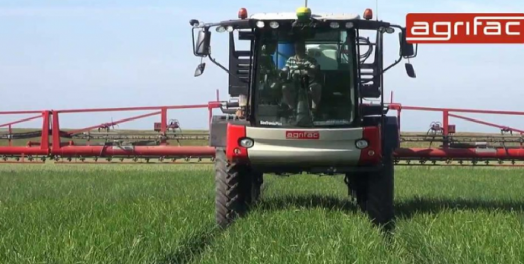 Selbstfahrspritze del tipo Agrifac Condor, Neumaschine In Гребінки (Immagine 1)