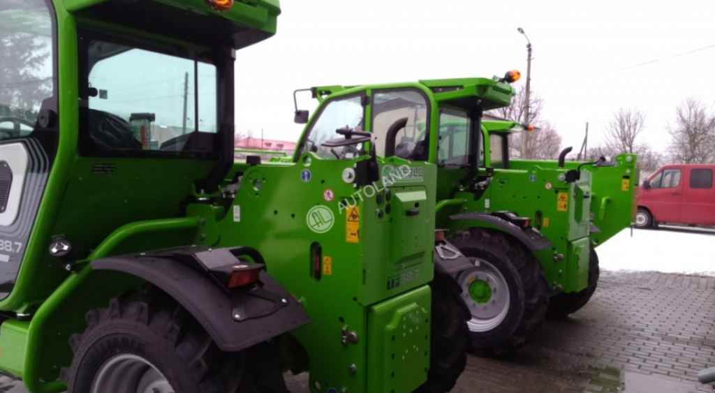 Teleskopstapler του τύπου Merlo TF 38.7-100,  σε Здолбунів (Φωτογραφία 4)