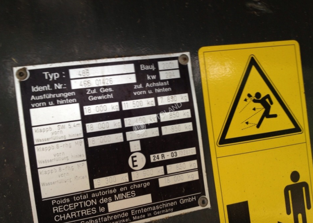 Oldtimer-Mähdrescher typu CLAAS Lexion 480, Neumaschine v Здолбунів (Obrázek 4)