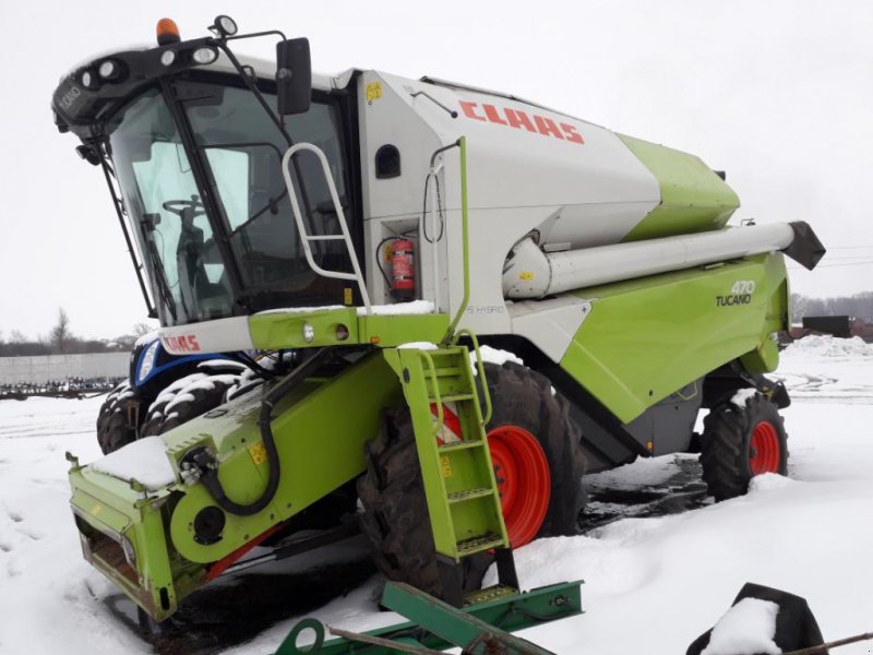 Oldtimer-Mähdrescher del tipo CLAAS Tucano 470, Neumaschine en Суми (Imagen 1)