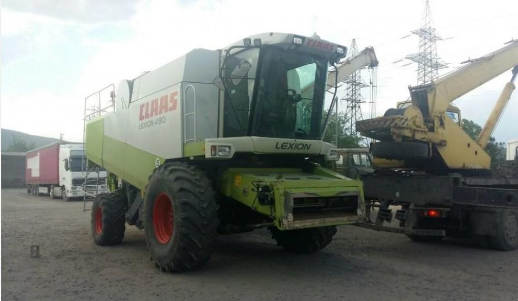 Oldtimer-Mähdrescher typu CLAAS Lexion 480, Neumaschine v Пролиски (Obrázek 1)