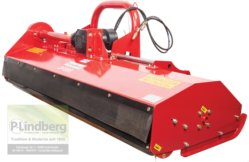 Mulchgerät & Häckselgerät van het type P.Lindberg GmbH Schlegelmulcher DP-205 cm verschiebbar hydraulisch (li/re 40cm) inkl. Gelenkwelle, Neumaschine in Großenwiehe (Foto 1)