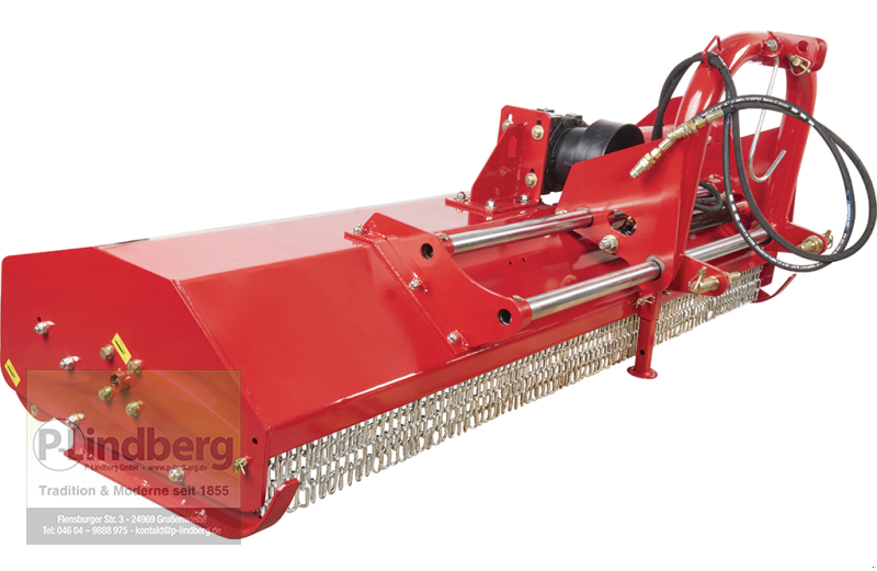 Mulchgerät & Häckselgerät van het type P.Lindberg GmbH Schlegelmulcher DP-205 cm verschiebbar hydraulisch (li/re 40cm) inkl. Gelenkwelle, Neumaschine in Großenwiehe (Foto 3)