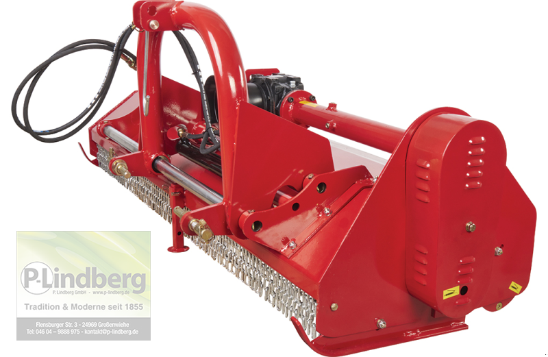 Mulchgerät & Häckselgerät van het type P.Lindberg GmbH Schlegelmulcher DP-205 cm verschiebbar hydraulisch (li/re 40cm) inkl. Gelenkwelle, Neumaschine in Großenwiehe (Foto 5)