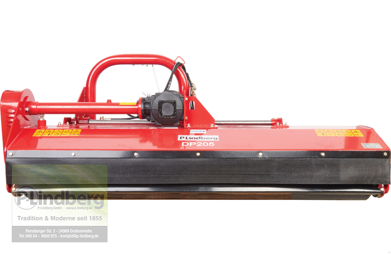 Mulchgerät & Häckselgerät van het type P.Lindberg GmbH Schlegelmulcher DP-205 cm verschiebbar hydraulisch (li/re 40cm) inkl. Gelenkwelle, Neumaschine in Großenwiehe (Foto 9)