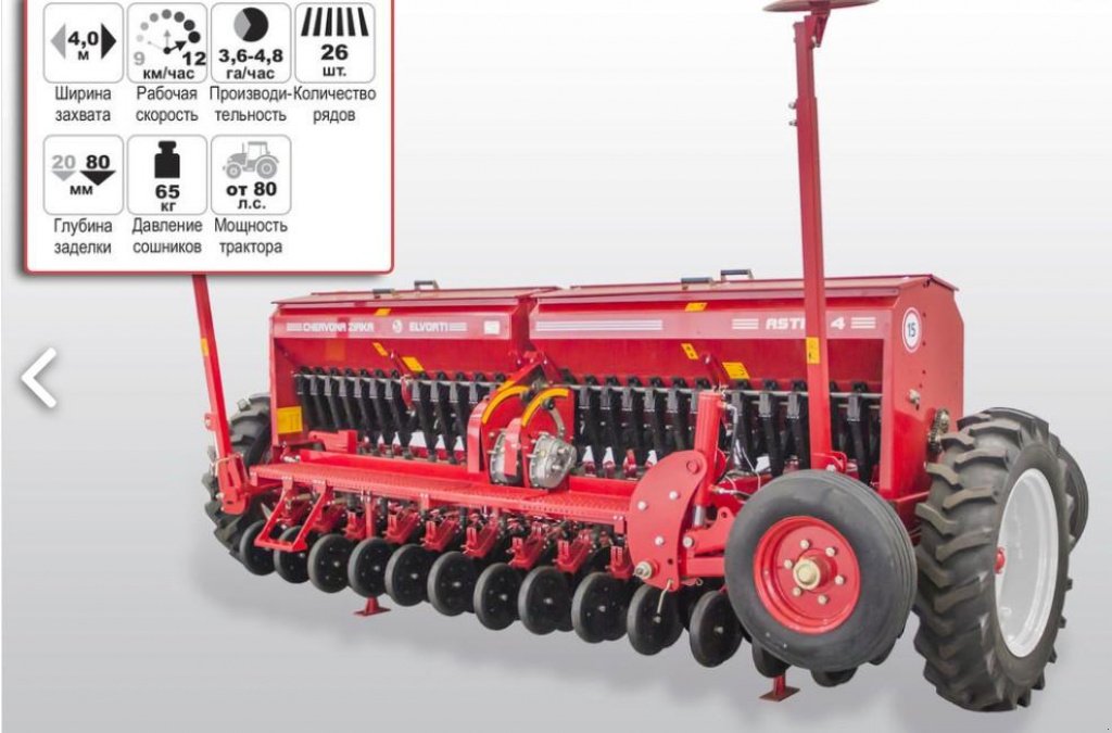 Direktsaatmaschine Türe ait CHERVONA ZIRKA Astra 4,  içinde Пологи (resim 8)