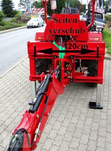 Sonstiges типа Sonstiges Bagger HB24S Anbaubagger Heckbagger für Traktoren Dreipunktaufhängung mit Seitenverschub, Neumaschine в Schwarzenberg (Фотография 5)