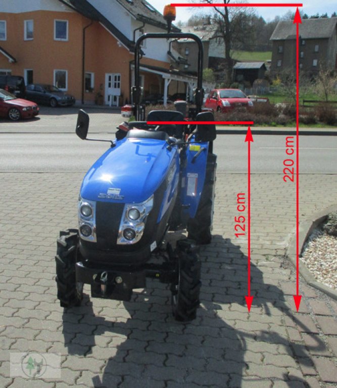 Traktor des Typs Solis Kleintraktor SOLIS 20 Traktor und AS-Bereifung (Aufpreis KFZ-Brief), Neumaschine in Schwarzenberg (Bild 3)