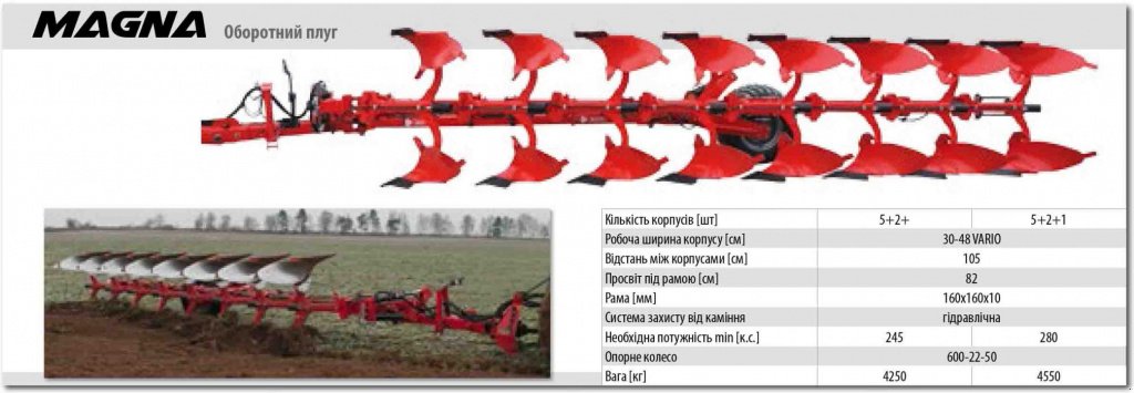 Scheibenpflug typu Akpil Magna 8 (5+2+1),  v Луцьк (Obrázek 3)