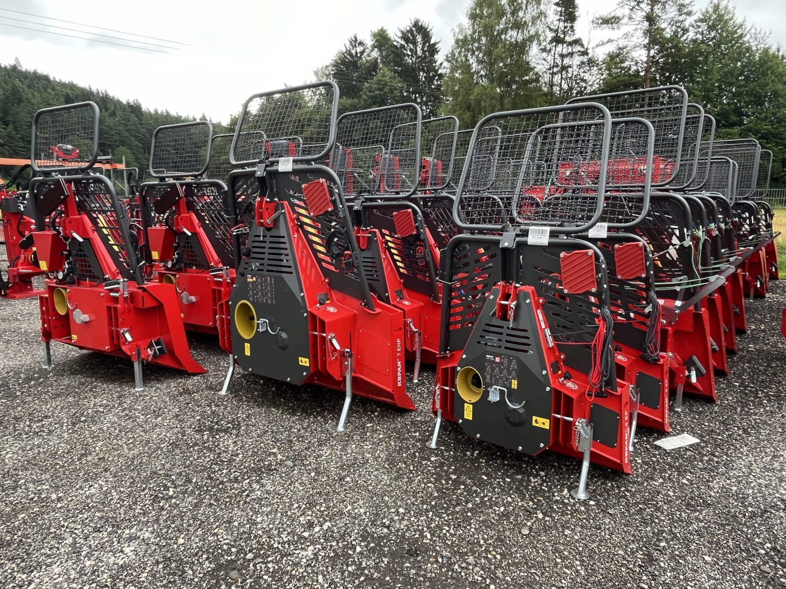 Seilwinde del tipo Krpan 6,5 EH, Neumaschine In Birgland (Immagine 4)