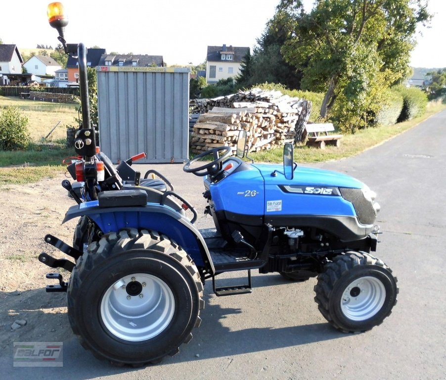 Traktor a típus Solis 26 mit Industriebereifung, Neumaschine ekkor: Gillenfeld (Kép 4)