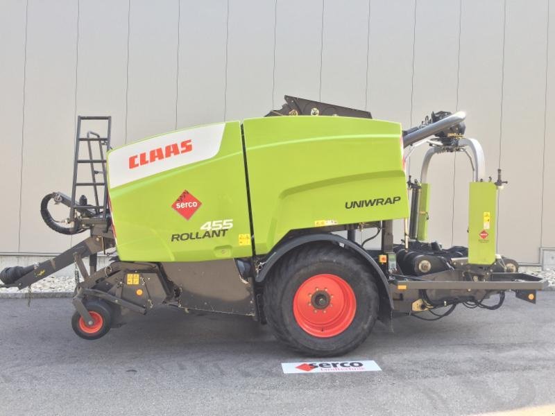 Rundballenpresse типа CLAAS ROLLANT 455 RC UNIWRAP, Gebrauchtmaschine в Oberbipp (Фотография 2)
