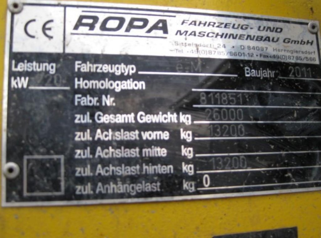 Rübenvollernter van het type ROPA Euro-Maus 3,  in Київ (Foto 2)
