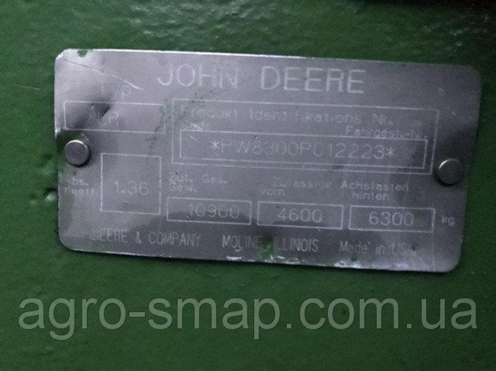 Oldtimer-Traktor typu John Deere 8300, Neumaschine v Горохів (Obrázek 9)