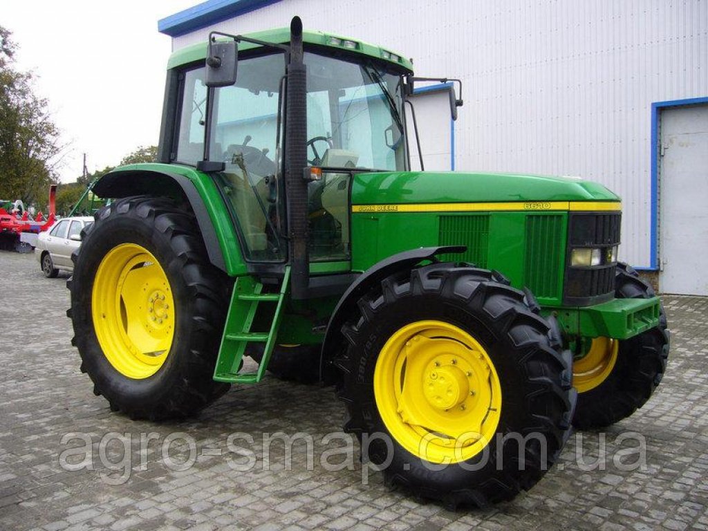 Oldtimer-Traktor del tipo John Deere 6610, Neumaschine In Горохів (Immagine 1)