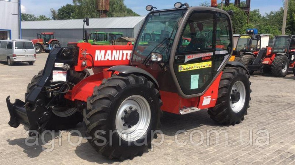 Teleskopstapler del tipo Manitou MLT 735-120 LSU, Neumaschine In Горохів (Immagine 1)