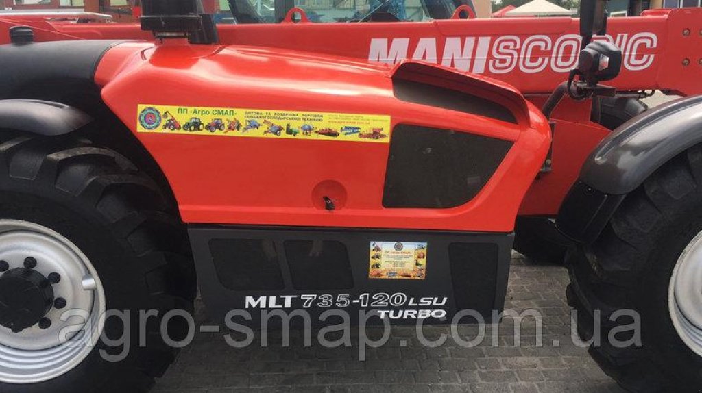 Teleskopstapler del tipo Manitou MLT 735-120 LSU, Neumaschine In Горохів (Immagine 4)