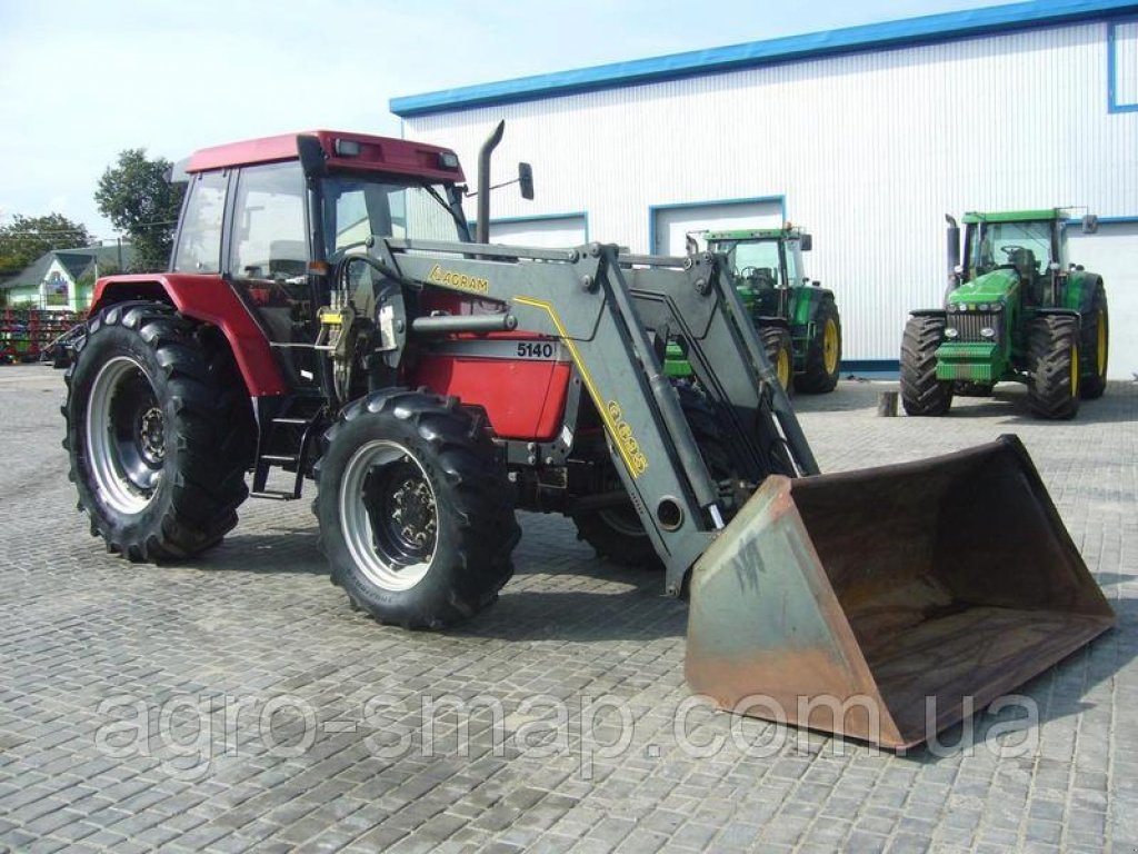 Oldtimer-Traktor des Typs Case IH Maxxum 5140, Neumaschine in Горохів (Bild 1)