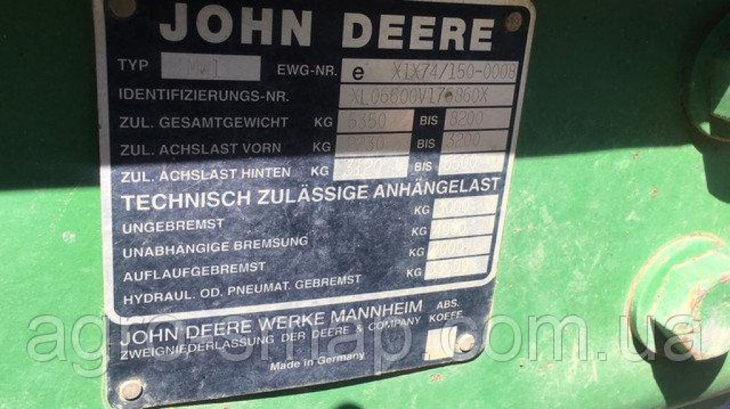 Oldtimer-Traktor typu John Deere 6600, Neumaschine v Горохів (Obrázek 9)