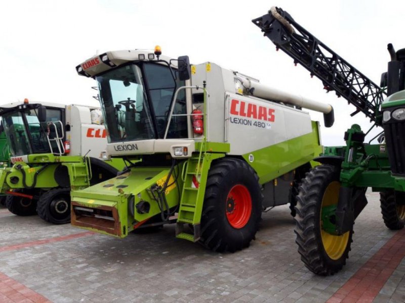 Oldtimer-Mähdrescher of the type CLAAS Lexion 480 Evolution, Neumaschine in Рівне (Picture 1)