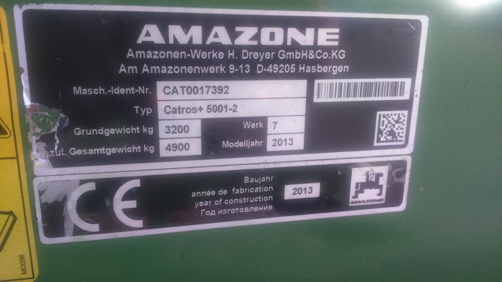 Wiesenegge of the type Amazone Catros 5001-2, Gebrauchtmaschine in Подворки (Picture 7)