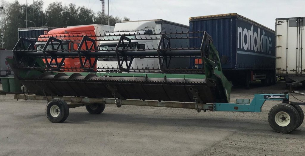 Oldtimer-Mähdrescher del tipo John Deere 2264, Gebrauchtmaschine In Ковель (Immagine 7)