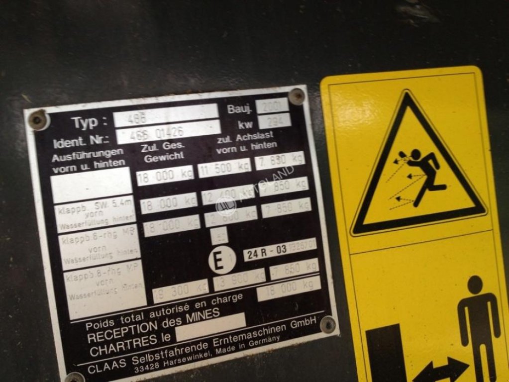 Oldtimer-Mähdrescher des Typs CLAAS Lexion 480, Neumaschine in Здолбунів (Bild 2)