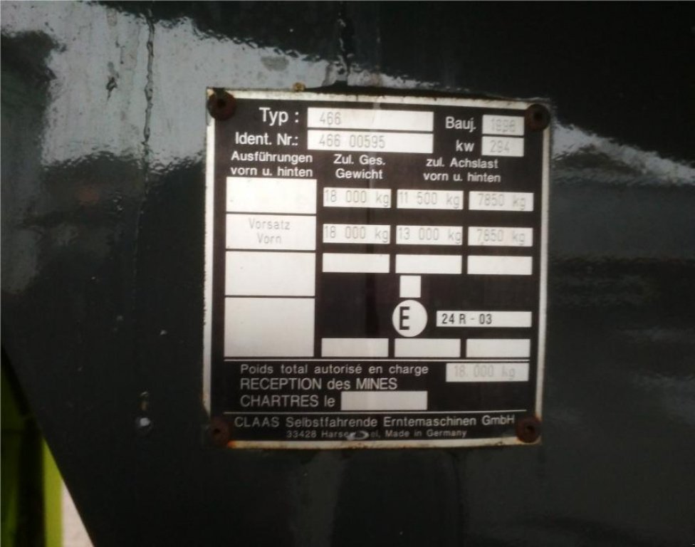 Oldtimer-Mähdrescher typu CLAAS 480, Gebrauchtmaschine v Рівне (Obrázek 8)