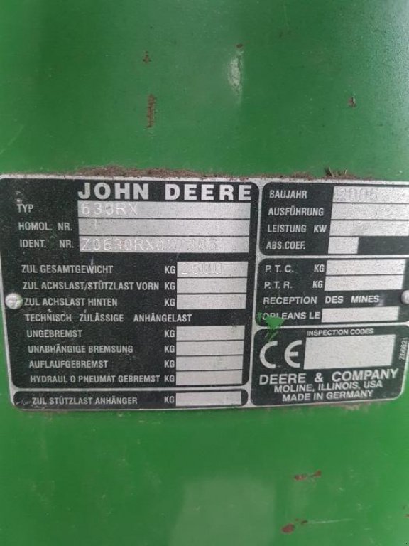 Schneidwerk typu John Deere 630R, Gebrauchtmaschine v Рівне (Obrázok 3)