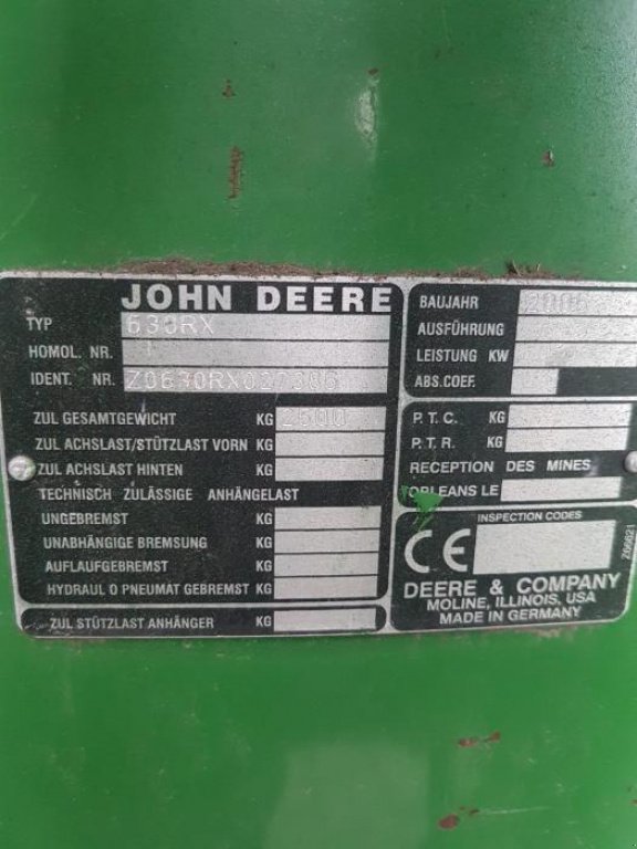 Schneidwerk typu John Deere 630R, Gebrauchtmaschine v Рівне (Obrázek 3)