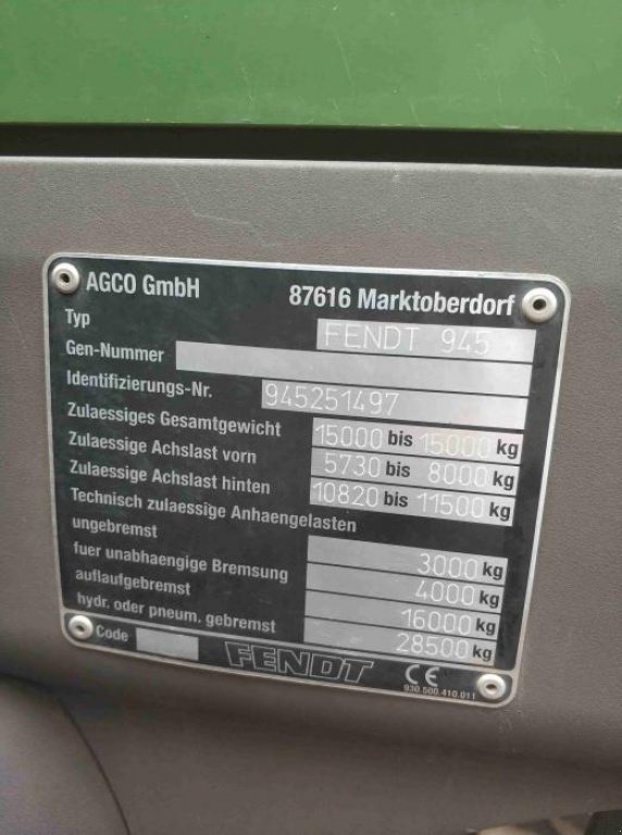 Oldtimer-Traktor a típus Fendt 936 Vario Power, Neumaschine ekkor: Дніпро (Kép 2)