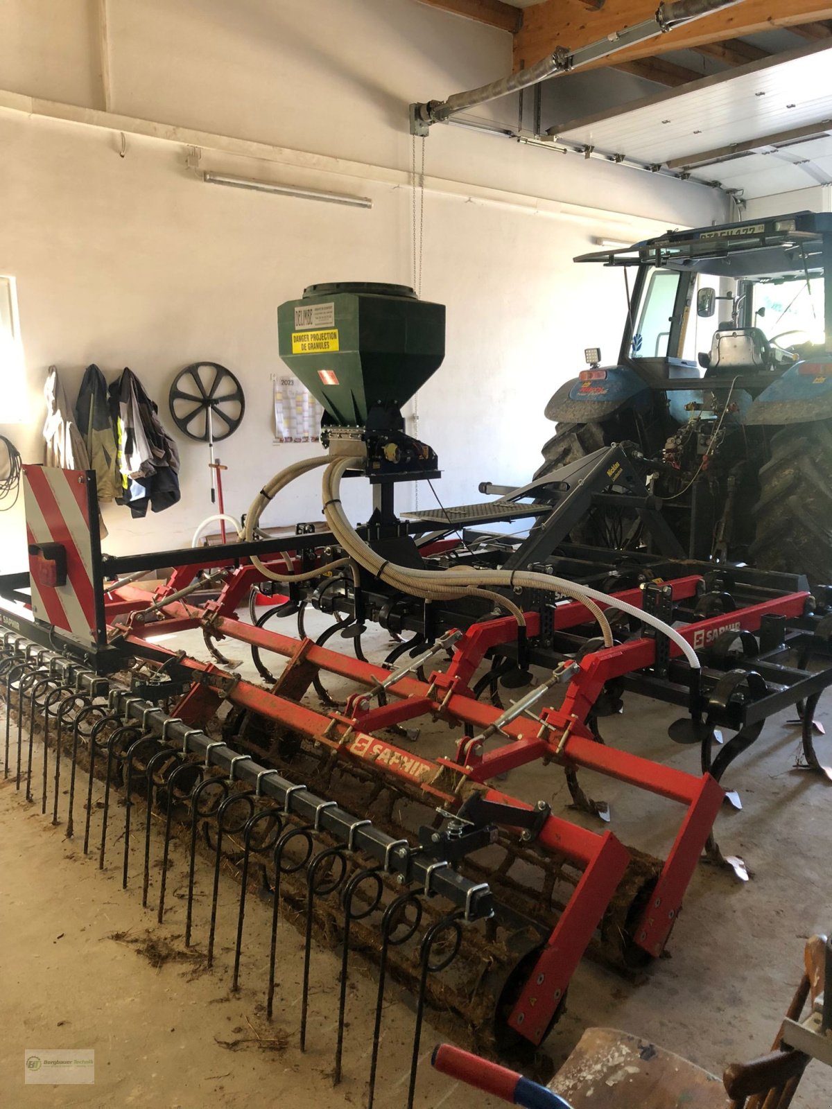 Sämaschine typu Delimbe T15 Pneumatikstreuer Mikrogranulat Streuer Zwischenfruchtstreuer Nachsaatgerät, Neumaschine v Kötzting (Obrázek 8)