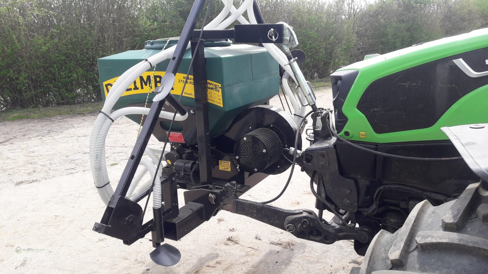 Sämaschine typu Delimbe T18 H Pneumatikstreuer Zwischenfruchtstreuer Mikrogranulatstreuer pneumatisches Sägerät Nachsaatgerät Nachsaat, Neumaschine v Kötzting (Obrázek 9)