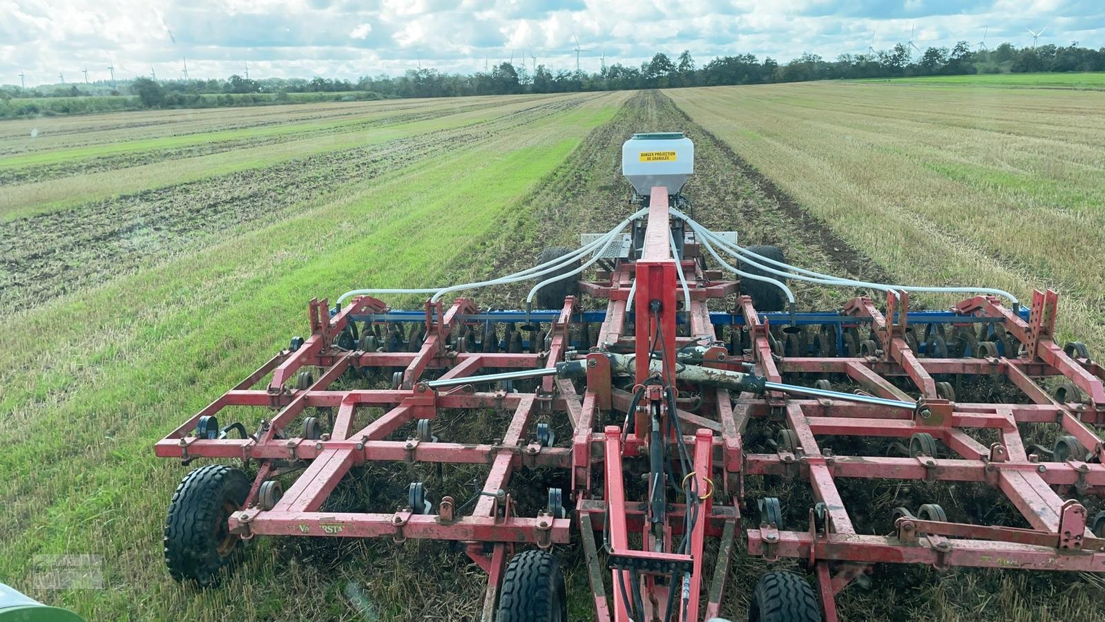 Sämaschine typu Delimbe T18 H Pneumatikstreuer Zwischenfruchtstreuer Mikrogranulatstreuer pneumatisches Sägerät Nachsaatgerät Nachsaat, Neumaschine v Kötzting (Obrázek 13)