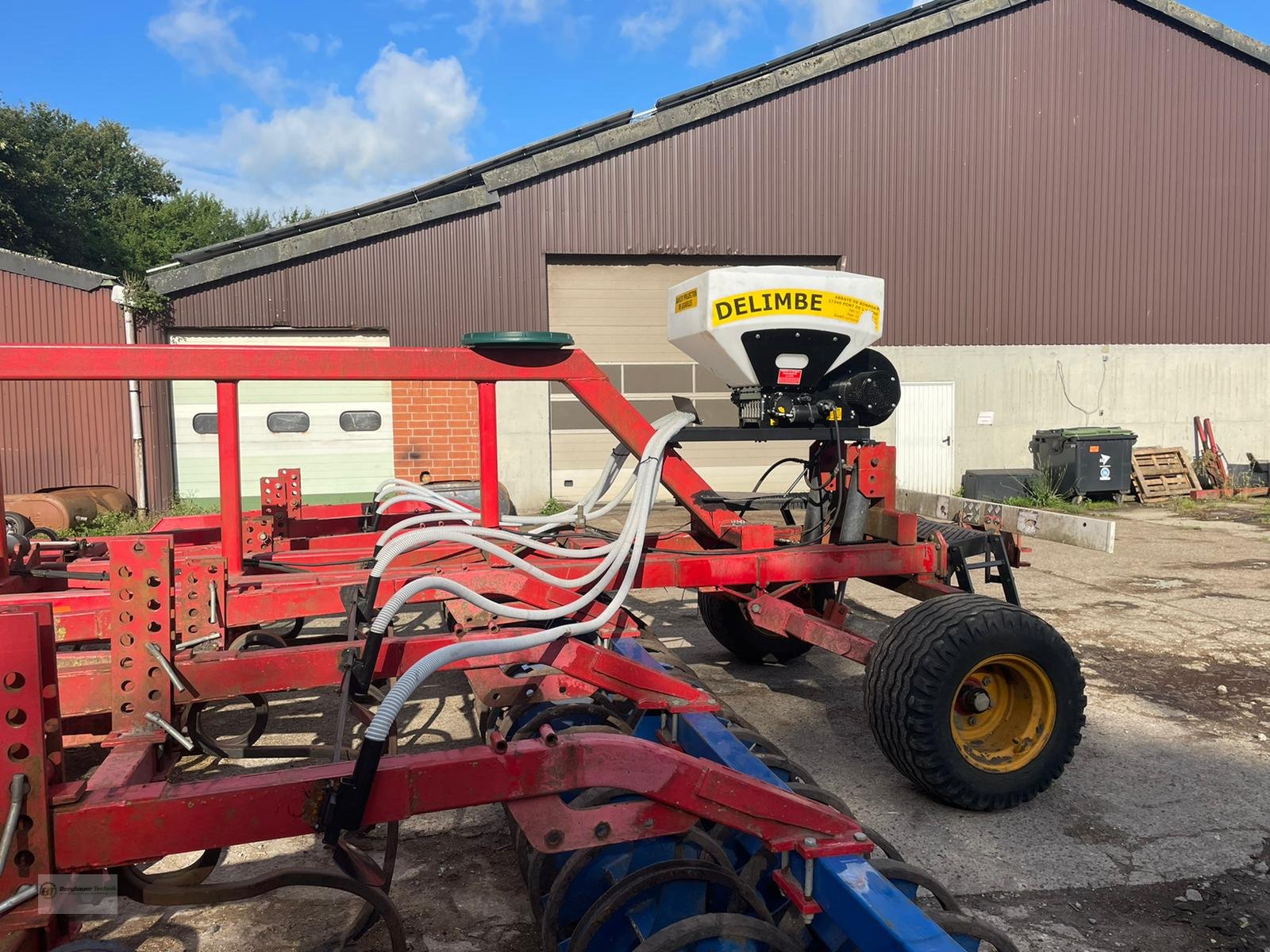 Sämaschine typu Delimbe T18 H Pneumatikstreuer Zwischenfruchtstreuer Mikrogranulatstreuer pneumatisches Sägerät Nachsaatgerät Nachsaat, Neumaschine v Kötzting (Obrázek 15)