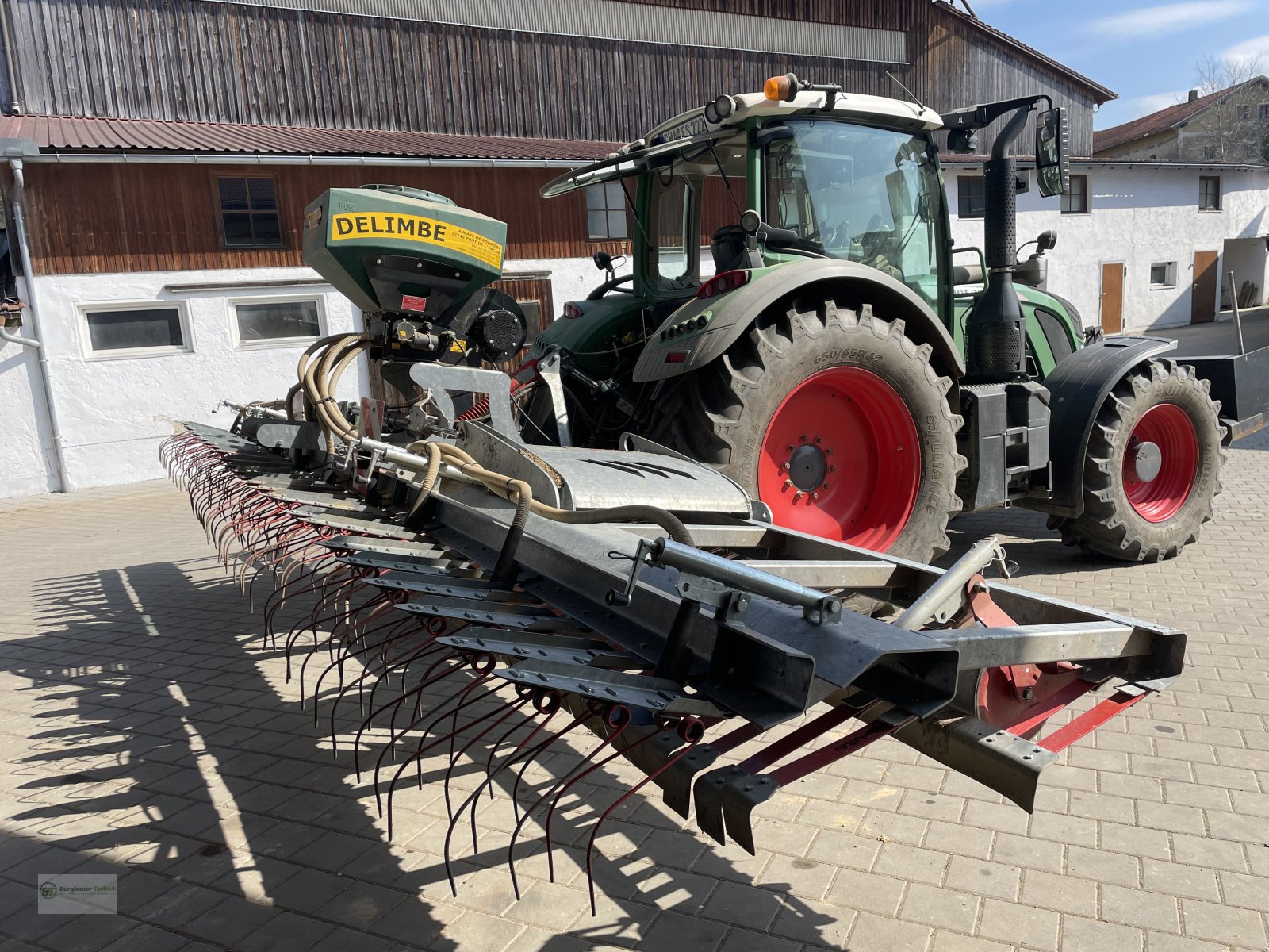 Sämaschine typu Delimbe T18 H Pneumatikstreuer Zwischenfruchtstreuer Mikrogranulatstreuer pneumatisches Sägerät Nachsaatgerät Nachsaat, Neumaschine v Kötzting (Obrázek 19)