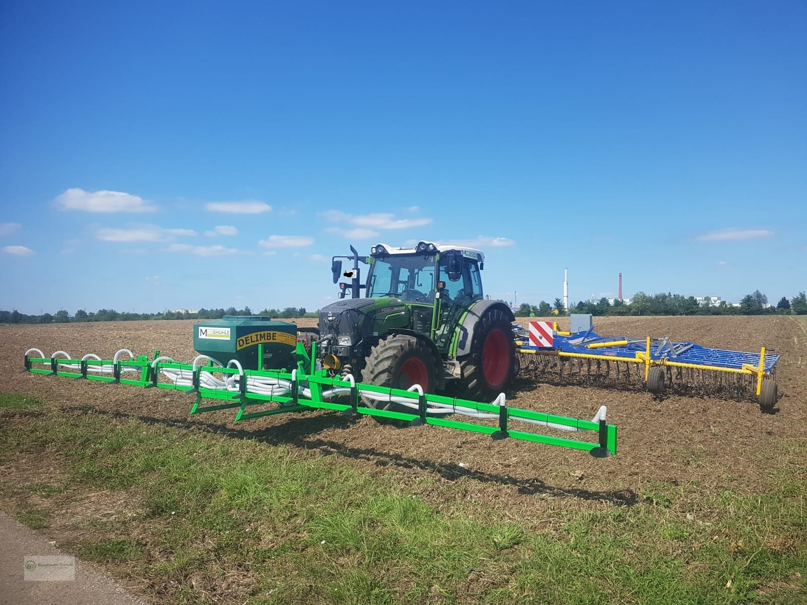 Sämaschine typu Delimbe T18 H Pneumatikstreuer Zwischenfruchtstreuer Mikrogranulatstreuer pneumatisches Sägerät Nachsaatgerät Nachsaat, Neumaschine v Kötzting (Obrázek 24)
