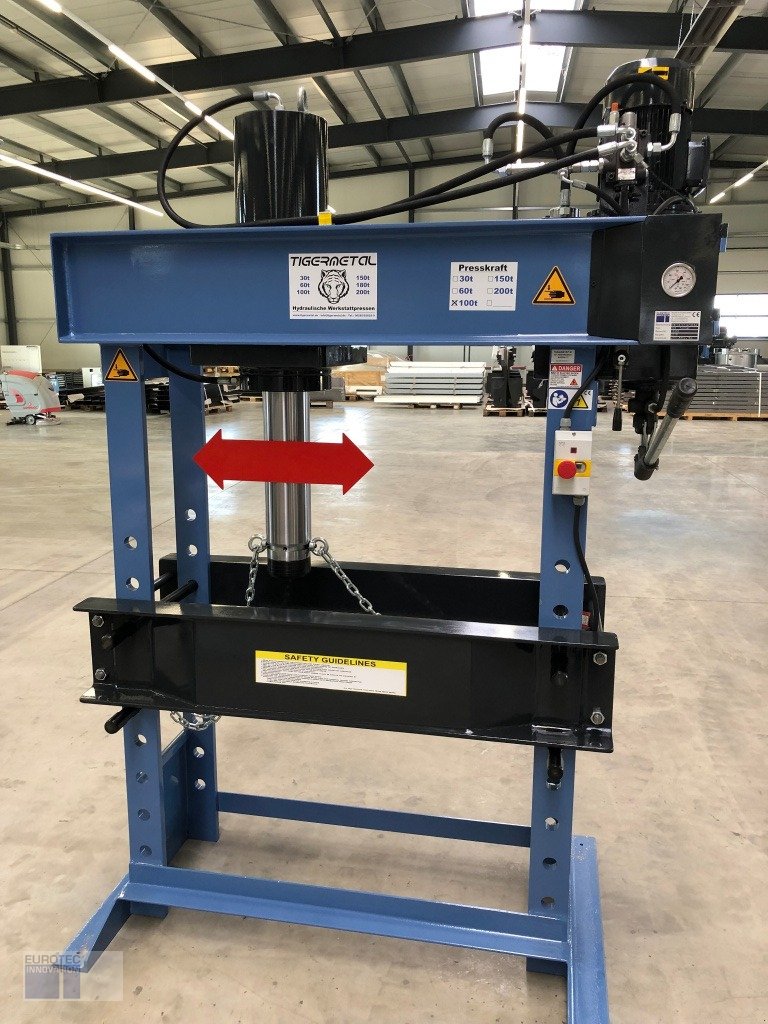 Sonstige Pressen typu Tigermetal Werkstattpresse 100 Tonnen, Neumaschine v Burtenbach (Obrázok 8)