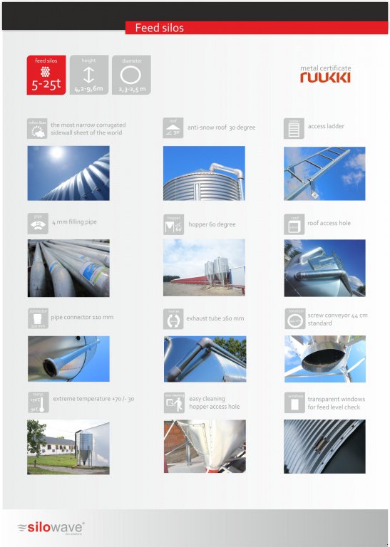 Silo typu Silowave Futtersilo 8T, Neumaschine w Frankfurt (Oder) (Zdjęcie 2)